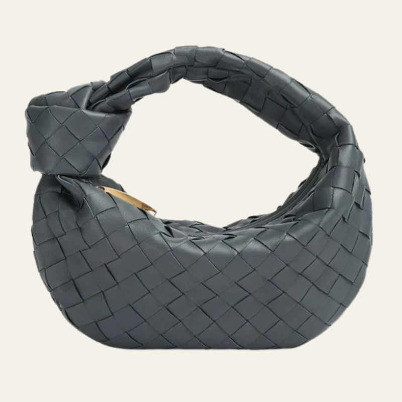 The Vienna Leather Woven Hobo Bag