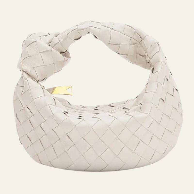 The Vienna Leather Woven Hobo Bag