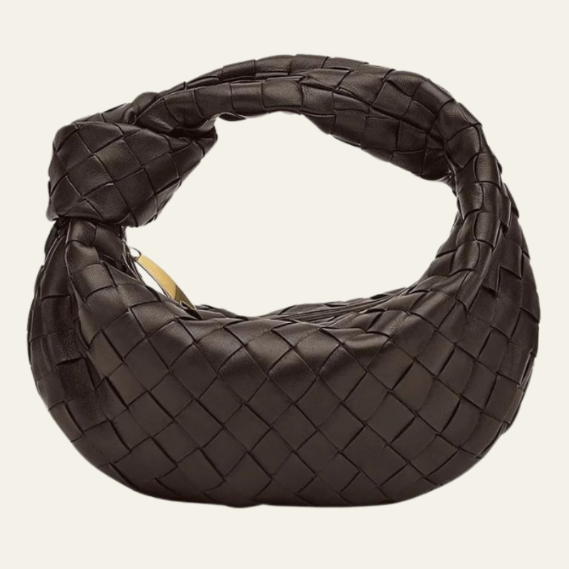 The Vienna Leather Woven Hobo Bag