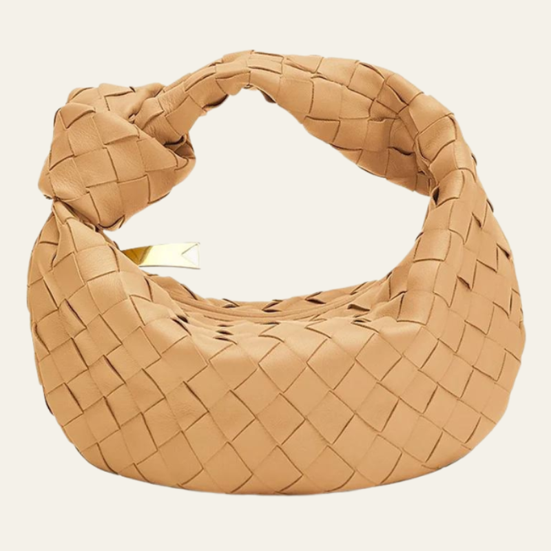 The Vienna Leather Woven Hobo Bag