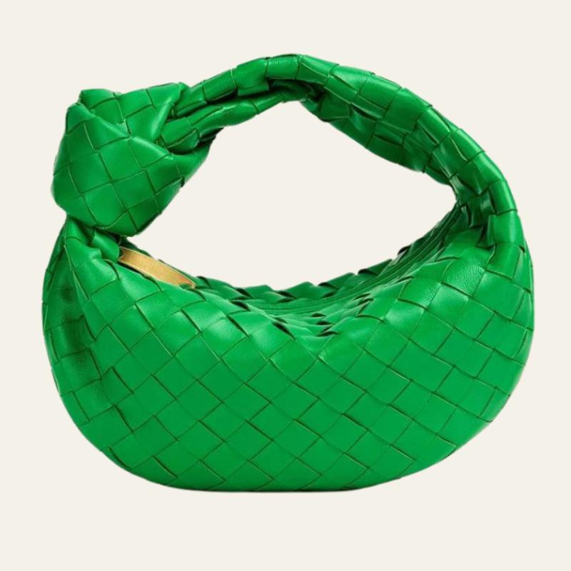 The Vienna Leather Woven Hobo Bag