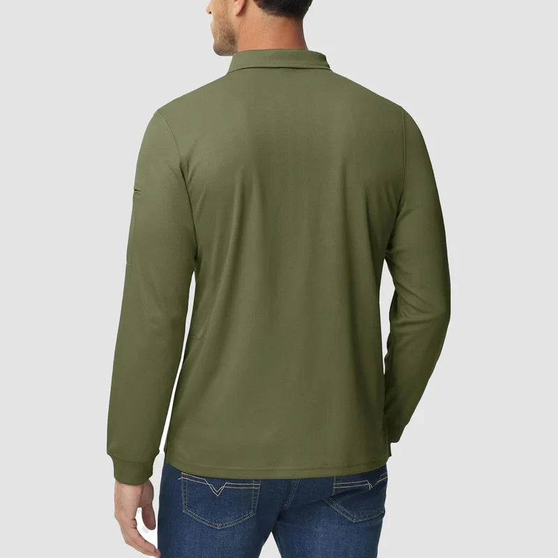 The Monteverde Long-Sleeve Performance Polo