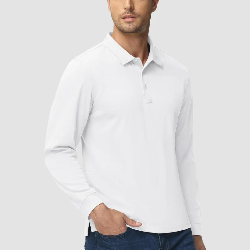 The Monteverde Long-Sleeve Performance Polo